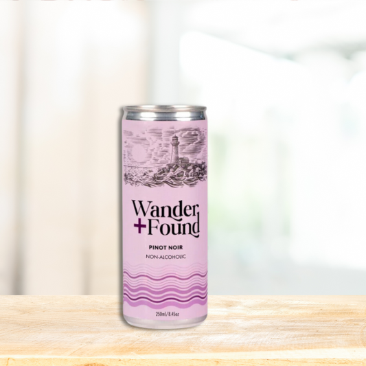 Wander & Found Nonalcoholic Pinot Noir 8oz Can