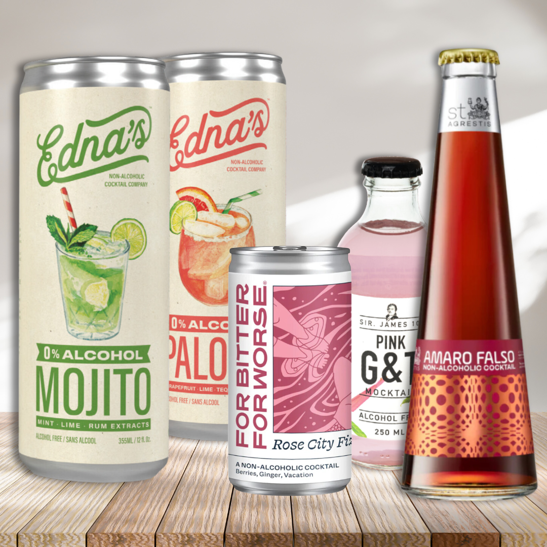 5 Pack Of Single Serve Nonalcoholic Cocktails